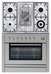Кухонная плита ILVE PL-90R-MP Stainless-Steel 90.00x87.00x60.00 см