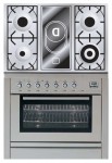 Кухонная плита ILVE PL-90V-VG Stainless-Steel 90.00x87.00x60.00 см