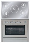 厨房炉灶 ILVE PLI-90-MP Stainless-Steel 90.00x85.00x60.00 厘米