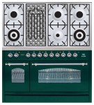 Кухонная плита ILVE PN-120B-MP Green 120.00x87.00x60.00 см