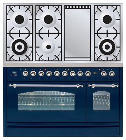 Кухненската Печка ILVE PN-120F-VG Blue снимка, Характеристики