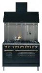 厨房炉灶 ILVE PN-120S-VG Red 120.00x87.00x60.00 厘米