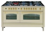 厨房炉灶 ILVE PN-150B-VG Antique white 150.00x90.00x60.00 厘米