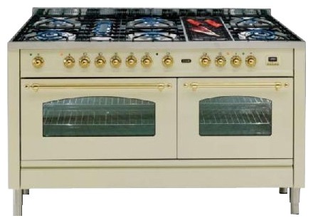 厨房炉灶 ILVE PN-150B-VG Green 照片, 特点