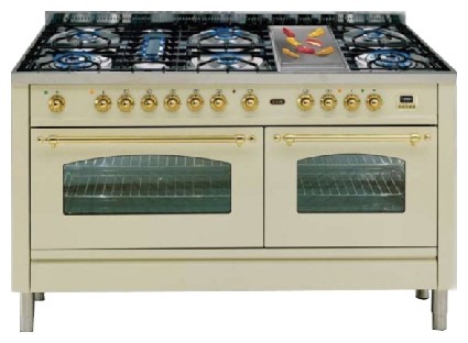रसोई चूल्हा ILVE PN-150F-VG Green तस्वीर, विशेषताएँ