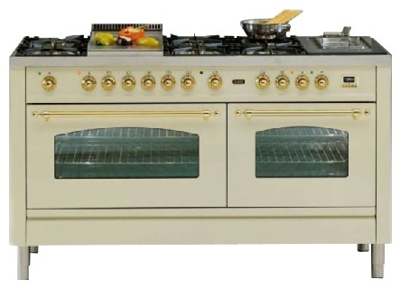 Кухонная плита ILVE PN-150FR-VG Antique white Фото, характеристики