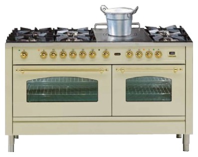 Estufa de la cocina ILVE PN-150S-VG Green Foto, características