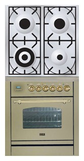 Кухонная плита ILVE PN-70-VG Antique white Фото, характеристики