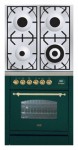 厨房炉灶 ILVE PN-70-VG Green 70.00x87.00x60.00 厘米