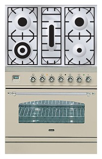 Кухонная плита ILVE PN-80-VG Antique white Фото, характеристики