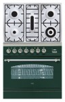 厨房炉灶 ILVE PN-80-VG Green 80.00x87.00x60.00 厘米