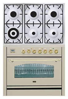 Кухонная плита ILVE PN-906-VG Antique white Фото, характеристики