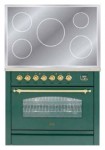 Кухненската Печка ILVE PNI-90-MP Green 90.00x85.00x60.00 см