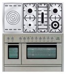 Kitchen Stove ILVE PSL-120S-VG Stainless-Steel 120.00x85.00x60.00 cm
