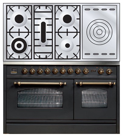 Кухонная плита ILVE PSN-120S-VG Matt Фото, характеристики