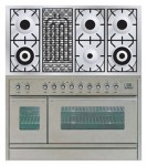 Кухонная плита ILVE PSW-120B-MP Stainless-Steel 120.00x85.00x60.00 см