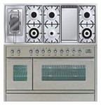 Virtuves Plīts ILVE PSW-120FR-MP Stainless-Steel 120.00x85.00x60.00 cm