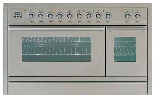 Кухонная плита ILVE PW-120B-MP Stainless-Steel Фото, характеристики