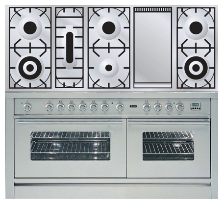 Кухонна плита ILVE PW-150F-VG Stainless-Steel фото, Характеристики