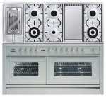 Stufa di Cucina ILVE PW-150FR-VG Stainless-Steel 150.00x90.00x60.00 cm