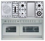 Fogão de Cozinha ILVE PW-150FS-VG Stainless-Steel 150.00x90.00x60.00 cm