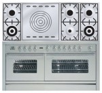 Σόμπα κουζίνα ILVE PW-150S-VG Stainless-Steel 150.00x90.00x60.00 cm