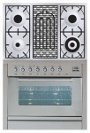 Кухонная плита ILVE PW-90B-VG Stainless-Steel 90.00x87.00x60.00 см