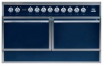 Estufa de la cocina ILVE QDC-1207-MP Blue 120.00x87.00x60.00 cm