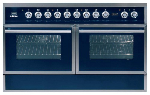 厨房炉灶 ILVE QDC-120BW-MP Blue 照片, 特点