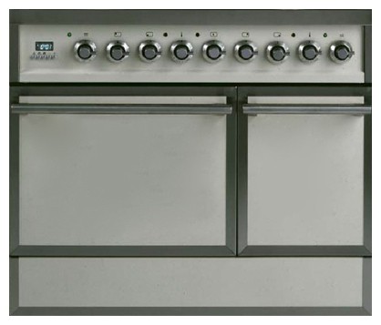 Virtuvės viryklė ILVE QDC-90B-MP Antique white nuotrauka, Info