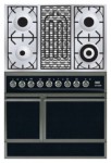 रसोई चूल्हा ILVE QDC-90B-MP Matt 90.00x87.00x60.00 सेमी