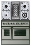 Fogão de Cozinha ILVE QDC-90BW-MP Antique white 90.00x87.00x60.00 cm