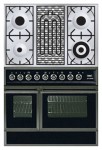 Fogão de Cozinha ILVE QDC-90BW-MP Matt 90.00x87.00x60.00 cm