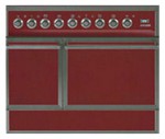 Komfyr ILVE QDC-90F-MP Red 90.00x87.00x60.00 cm