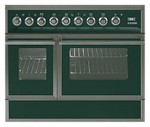厨房炉灶 ILVE QDC-90FW-MP Green 90.00x87.00x60.00 厘米