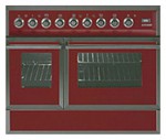 Кухонна плита ILVE QDC-90FW-MP Red 90.00x87.00x60.00 см