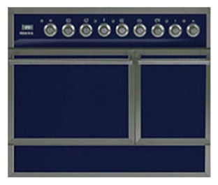 厨房炉灶 ILVE QDC-90R-MP Blue 照片, 特点