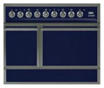 रसोई चूल्हा ILVE QDC-90R-MP Blue 90.00x87.00x60.00 सेमी