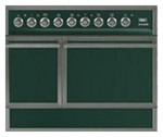 厨房炉灶 ILVE QDC-90R-MP Green 90.00x87.00x60.00 厘米
