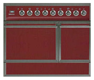 Кухонная плита ILVE QDC-90R-MP Red Фото, характеристики