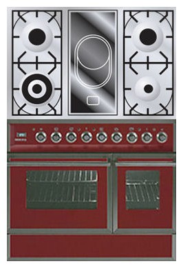Кухненската Печка ILVE QDC-90VW-MP Red снимка, Характеристики