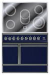 Stufa di Cucina ILVE QDCE-90-MP Blue 90.00x85.00x60.00 cm