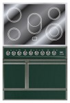厨房炉灶 ILVE QDCE-90-MP Green 90.00x85.00x60.00 厘米