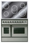 厨房炉灶 ILVE QDCE-90W-MP Antique white 90.00x85.00x60.00 厘米