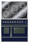 Virtuvės viryklė ILVE QDCE-90W-MP Blue 90.00x85.00x60.00 cm