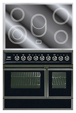 Kitchen Stove ILVE QDCE-90W-MP Matt Photo, Characteristics