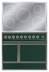 Kuhinja Štednjak ILVE QDCI-90-MP Green 90.00x85.00x60.00 cm