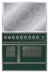 Кухонная плита ILVE QDCI-90W-MP Green 90.00x85.00x60.00 см