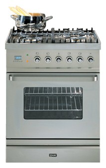Kitchen Stove ILVE T-60W-VG Stainless-Steel Photo, Characteristics