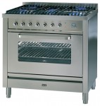 Tűzhely ILVE T-90CW-VG Stainless-Steel 90.00x90.00x60.00 cm